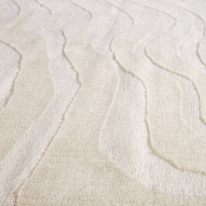 Covor modern cu model in valuri Wave 170x240cm crem-bej - Img 6