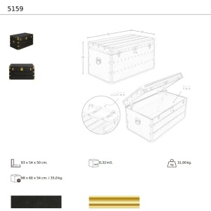 Cufar LUX design italian Black leather - Img 6