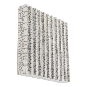 Decoratiune de perete LUX realizata manual din ceramica Division straight
