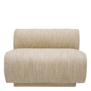 Fotoliu elegant design LUX Urbano, Boucle sonata cream - Img 2