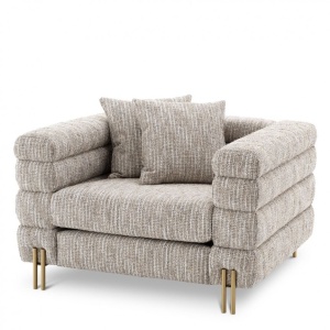 Fotoliu elegant design LUX York, bej mademoiselle 115311 HZ
