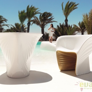 Fotoliu lounge design modern, exterior, interior, BIOPHILIA LOUNGE CHAIR 59002 Vondom - Img 4