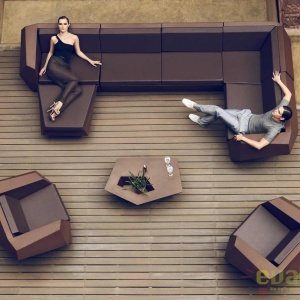 Fotoliu lounge design modern, exterior, interior, FAZ LOUNGE CHAIR 54001 Vondom - Img 8