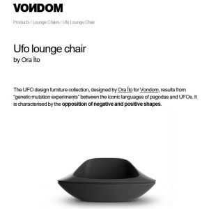 Fotoliu lounge design modern, exterior, interior, UFO LOUNGE CHAIR 63001 Vondom - Img 6