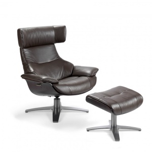 Fotoliu pivotant cu functia relax Silviu AC-A985-SILLON