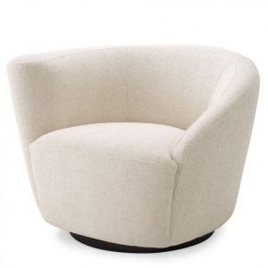Fotoliu pivotant design elegant LUX Colin left, pausa natural 115056 HZ