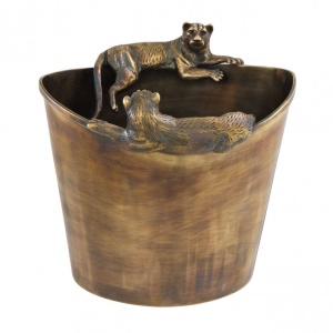 Frapiera pentru vin design LUX Jordan, alama vintage 114158 HZ