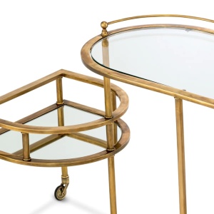 Gheridon, Masuta cu roti design LUX Lavalle - Img 6