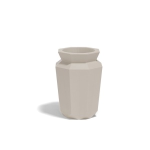 Ghiveci plante design decorativ modern exterior/interior ORIGAMI Hasu 17,8×17,8×25cm