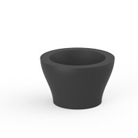 Ghiveci plante design decorativ modern interior / exterior HIGH CENTRE mini 18x12cm
