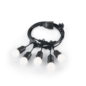 Instalatie cu 5 surse de iluminat exterior design modern FIESTA SP5 159836