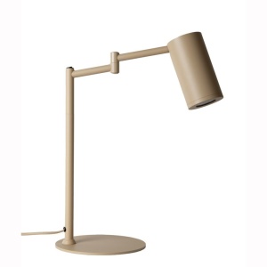 Lampa birou din metal bej cu brat articulat Bilbao