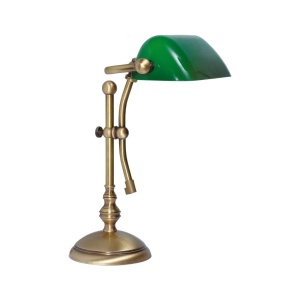 Lampa de birou din alama design clasic Banker