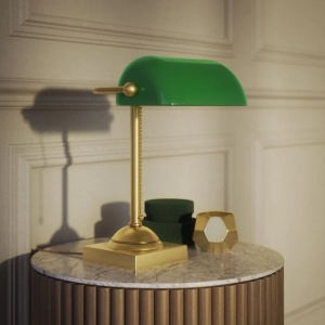 Lampa de birou din alama design clasic Banker - Img 9