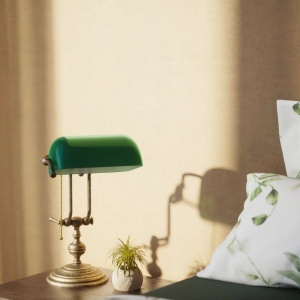 Lampa de birou din alama design clasic Banker - Img 5