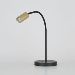 Lampa de masa cu spot mini GU10 Ciara negru, auriu - Img 2