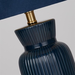 Lampa de masa decorativa Ava navy, 3, universul-luminii.ro