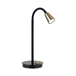Lampa de masa flexibila cu spot GU10 DOTTY negru