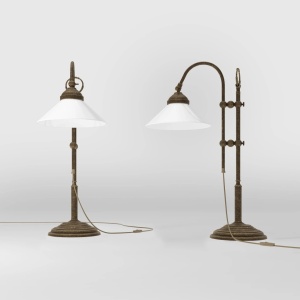 Lampa de masa stil clasic italian din alama Fiordo - Img 2