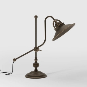 Lampa de masa stil industrial din alama personalizabila Alice - Img 4