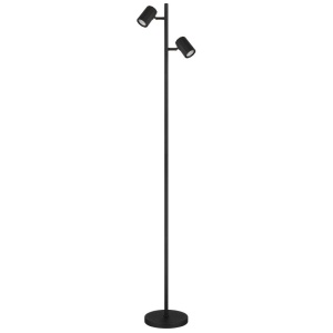 Lampa de podea cu 2 Spoturi metal negru JAMES 250672 universul-luminii.ro