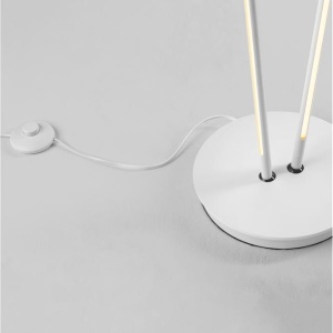 Lampa de podea LED design modern INTEC, alb - Img 6