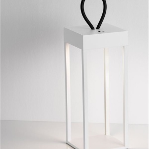 Lampa decorativa de exterior LED portabila LUCIA alb 153242 universul-luminii.ro