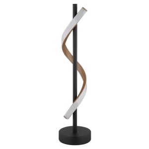 Lampa LED aluminiu cu efect de lemn WATKINS 250092 universul-luminii.ro