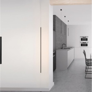Lampa LED podea/tavan design modern deosebit ELETTRA negru 91082 universul-luminii.ro