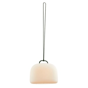 Lampa LED portabila de exterior design nordic IP65 Kettle To-Go Battery green