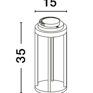 Lampa LED portabila iluminat exterior decorativ MOCHA 222732 universul-luminii.ro