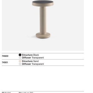 Lampa portabila exterior solara IP44 CAIRO sand - Img 10