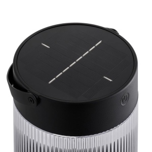 Lampa portabila solara, 3-step Moodmaker, protectie IP44, Coupar negru 243972 universul-luminii.ro