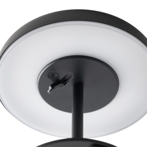 Lampa portabila solara, 3-step Moodmaker, protectie IP44, Elmer negru 244072 universul-luminii.ro