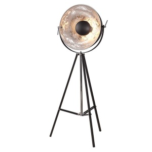 LAMPADAR deosebit in stil RETRO BIG Studio negru/ argintiu A-36562 VC