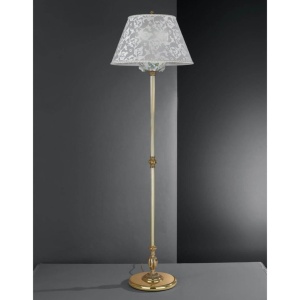 Lampadar design italian din alama si portelan 9100