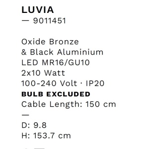 Lampadar design minimalist LUVIA NVL-9011451 - Img 7