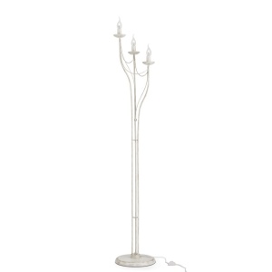 Lampadar design rustic cu 3 brate Vela, ivory 117722 universul-luminii.ro