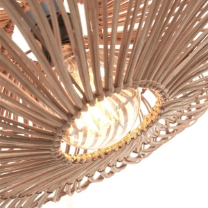 Lampadar eco din bambus cu ratan Zanzibar L nat./55cm, nat 213842 universul-luminii.ro