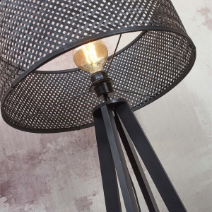 Lampadar eco din bambus Java 4-legs bl/50x22, bl 182212 universul-luminii.ro