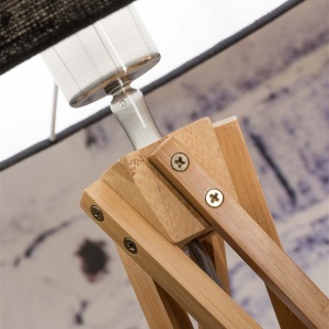 Lampadar eco din bambus Java 5-legs nat/50x22, bl/nat 181742 universul-luminii.ro