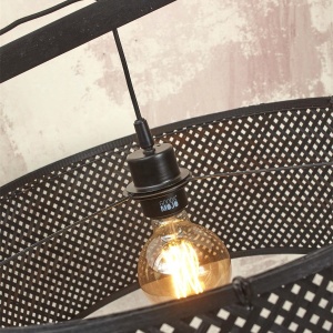 Lampadar eco din bambus Java L bl/50x22, bl 64342 universul-luminii.ro