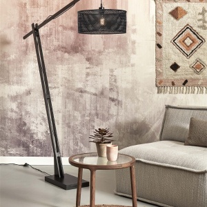 Lampadar eco din bambus Java XL bl/50x22, bl 64432 universul-luminii.ro