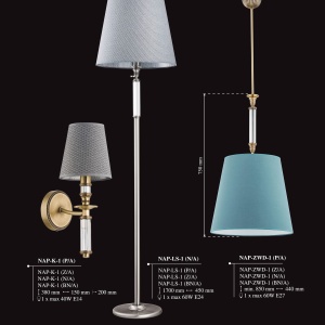 Lampadar elegant design clasic NAPOLI - Img 11