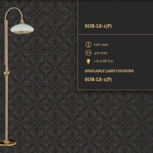Lampadar elegant design clasic Sorrento - Img 2