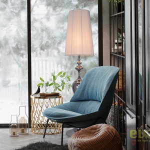 Lampadar elegant design modern, Lucie alb - Img 3