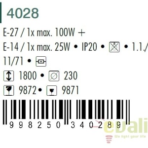 Lampadar, lampa de podea, Action 4028 RX - Img 2
