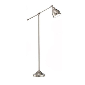Lampadar, lampa de podea cu brat reglabil, finisaj nickel, NEWTON PT1 015286