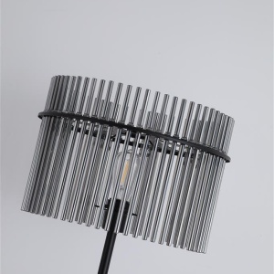 Lampadar/Lampa de podea decorativa Swizzle fumuriu 623272 universul-luminii.ro