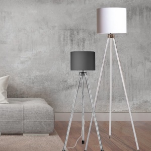 Lampadar, Lampa de podea deosebita design LUX HOOPS 03-FL 191542 universul-luminii.ro